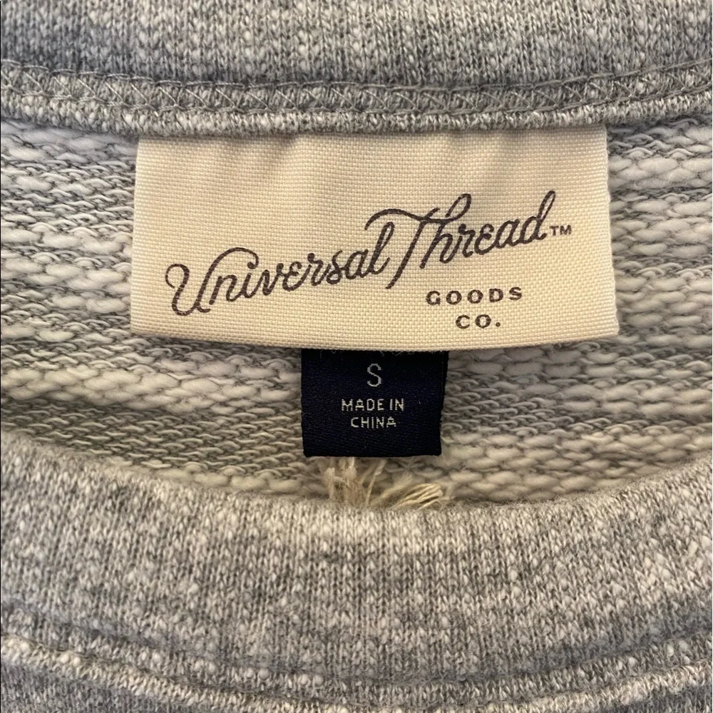 Universal Threads Sweatshirt Grey Size S - Picture 6 of 7